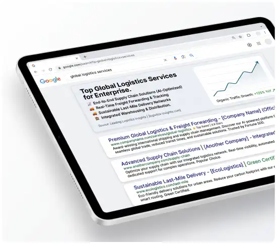SEO keyword research and content planning workspace