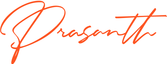 Prasanth's signature